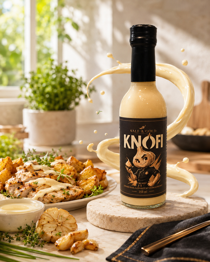 KNOFI – Süß-frische Knoblauchsoße | Cremig & mild | 250 ml